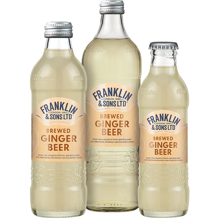 Brewed Ginger Beer in a range of sizes | Franklin & sons