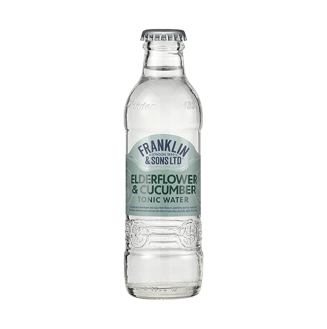 Elderflower & Cucumber tonic water