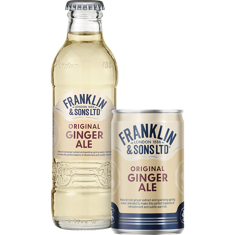 Original Ginger Ale in a range of sizes | Franklin & sons