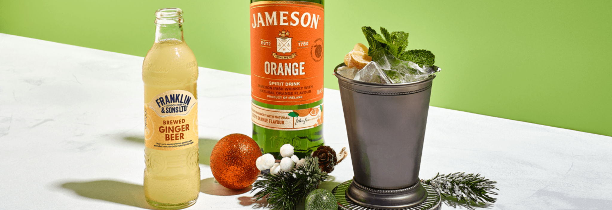 Franklin & Sons | Spiced Mule Christmas cocktail