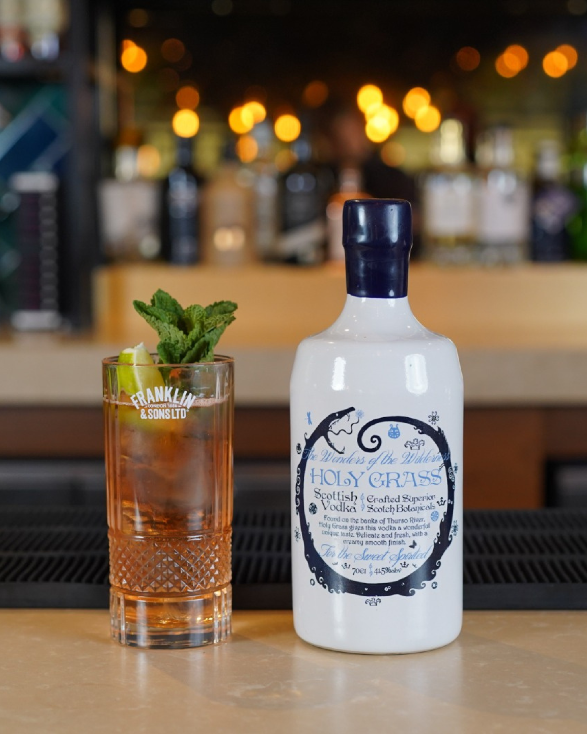 Holy Grass Spritz | Franklin & Sons Drinks in Trade