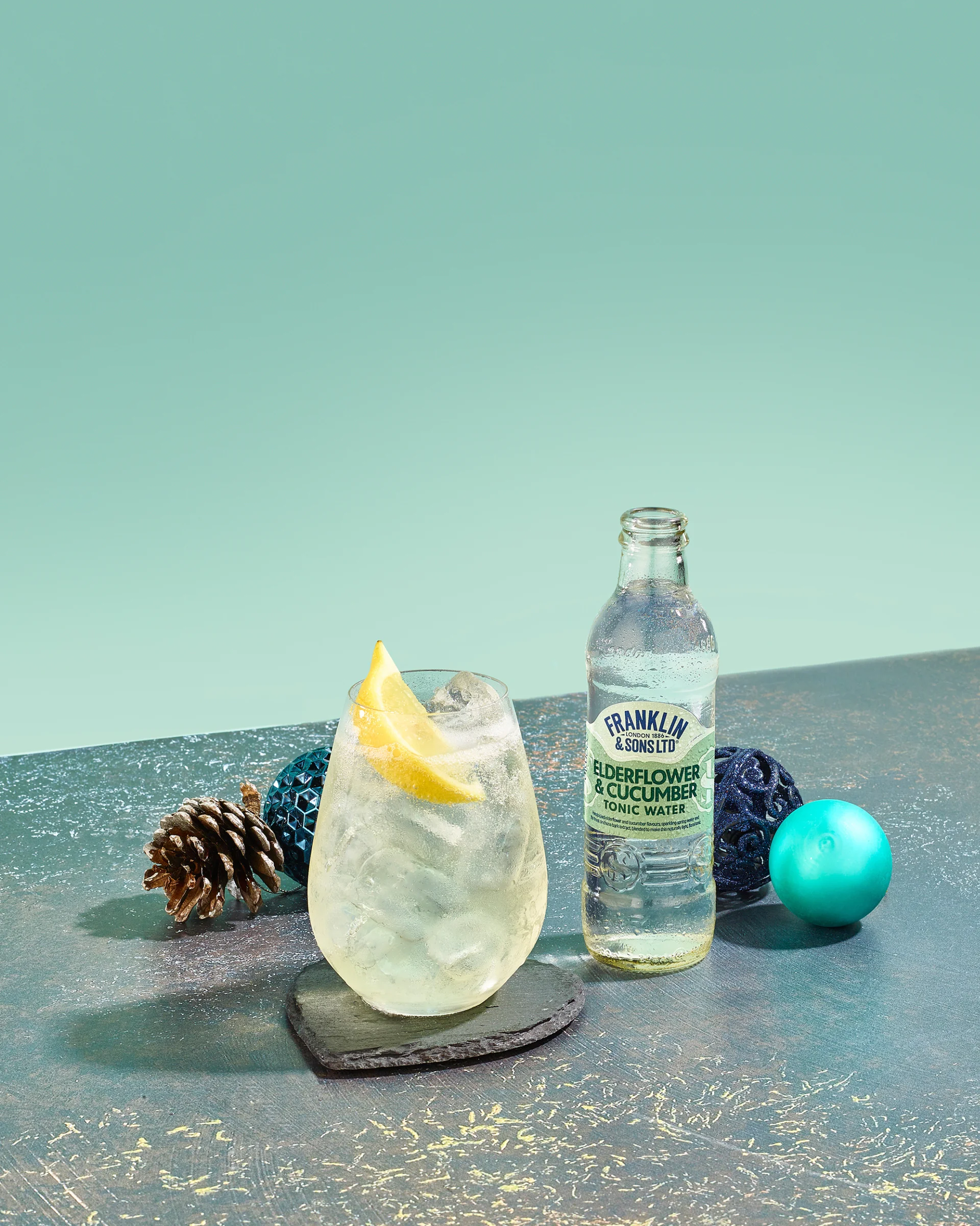 Elderflower tonic water cocktail | Franklin & Sons