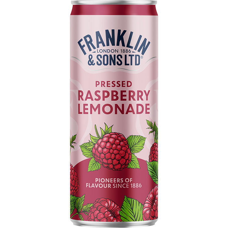 Pressed Raspberry Lemonade Can - Franklin & Sons