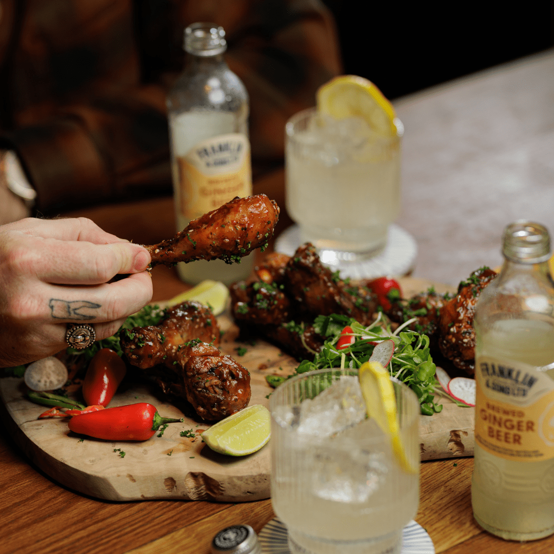 Ginger Beer Chicken & Ribs